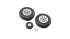 E-flite Ersatzteil Wheel Set P-51D 1.5m / EFL01263