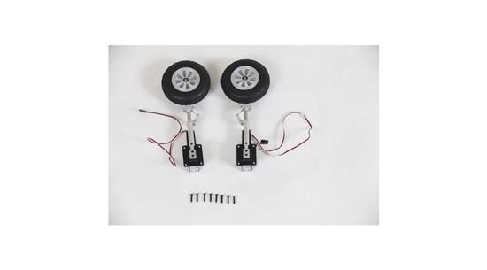 E-flite Ersatzteil Main Landing Gear Retract Set P-51D 1.5m / EFLG01251