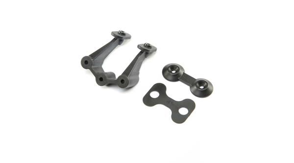 TLR / Team Losi Racing Ersatzteil Wing Mount & Washers 22X-4 / TLR231094