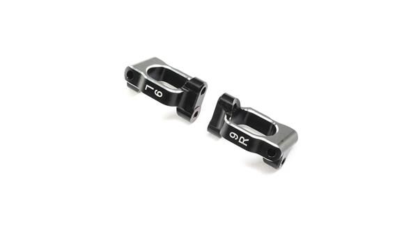 Team Losi Racing Block Aluminium Caster 9 deg (Satz): 22X-4 / TLR234119