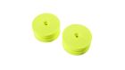 TLR / Team Losi Racing Ersatzteil Front Wheel, Yellow (2) 22X-4 / TLR43021