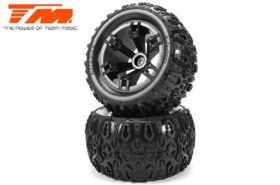Team Magic Reifen 1/10 Truck montiert E5 14mm (2 Stk.) /...