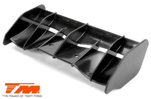 Team Magic Ersatzteil E5HX hinten wing spoiler black / TM510186
