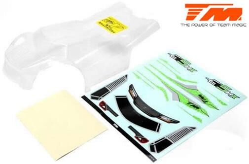 Team Magic Karosserie 1/10 Racing Truck E5 HX Unlackiert / TM510190C