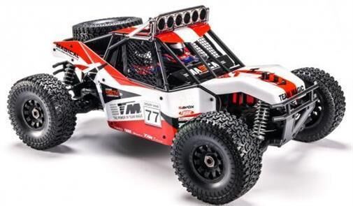 Team Magic Auto 1/8 4WD Desert Truck RTR 2500kv Brushless Motor Wasserdicht 4SETH Rot/Schwarz / TM560016R