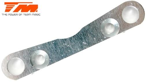 Team Magic Ersatzteil Aluminium 7075 Hintere Untereschwingen Vordereplatte (benötigt TM561332) / TM560119