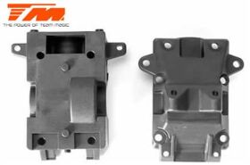 Team Magic Ersatzteil M8JS/JR Getriebegehäuse hinten...