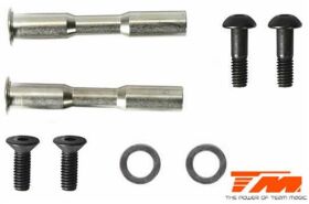 Team Magic Ersatzteil M8JS/JR Servo-Saver Achse Satz (2...