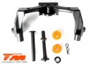 Team Magic Ersatzteil M8JS/JR Servo-Saver Halter und vordere Verstrebung Satz / TM560173