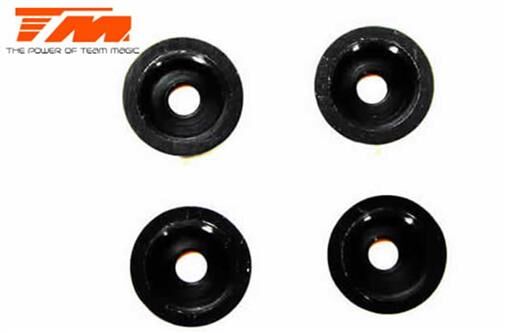 Team Magic Ersatzteil M8JS/JR Stossdämpfer Stangenschutz (4 Stk.) / TM560195