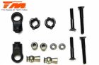 Team Magic Ersatzteil Dampfer Kugelpfannen und Schrauben Satz (2 Stk.) / TM560197