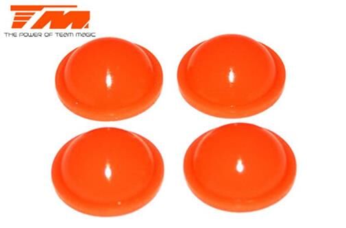 Team Magic Ersatzteil Stossdämpfer-Gummimembranen (4 Stk.) / TM560202