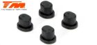 Team Magic Ersatzteil M8JS/JR Gelenkachsenkappen Nylon vorne unten (4 Stk.) / TM560260