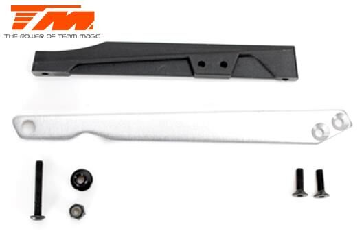 Team Magic Ersatzteil M8JS/JR Chassis Verstrebung hinten Satz / TM560294
