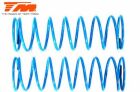 Team Magic Ersatzteil 61mm Kurz Stossdämpferfeder (1.5mm) Blau (2 Stk.) / TM560514