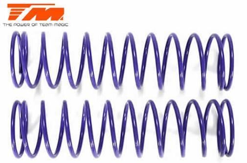 Team Magic Ersatzteil 75mm Lang Stossdämpferfeder (1.7mm) Orange (2 Stk.) / TM560525