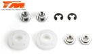 Team Magic Ersatzteil M8JS/JR Stossdämpfer Kolben 1.5mm x 4 (2 Stk.) / TM560556