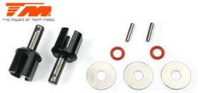Team Magic Ersatzteil B8RS Bremse Ausgänge Stahl (2...