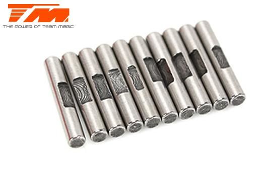 Team Magic Ersatzteil B8RS Stift für Kardans CVD 2.5x14.8mm (10 Stk.) / TM561355-1