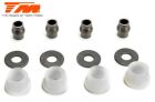 Team Magic Option Part B8 Upgrade Shock Cap Bushing (4) / TM561384