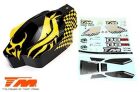 Team Magic Karosserie 1/8 Buggy Fertig lackiert B8ER Schwarz / TM561448BK