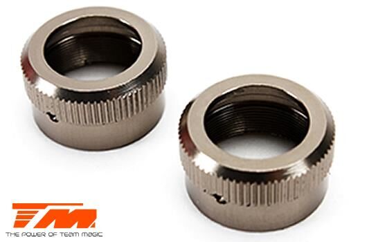 Team Magic Ersatzteil B8ER Stossdämpfer-Verschlusskappen (2 Stk.) / TM561478