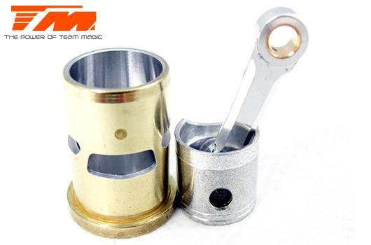 Team Magic Motor Ersatzteil GO15R Komplettsatz Kolben/Laufgarnitur/Pleuel / TMGO-15-2203B