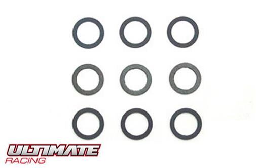 Ultimate Racing Kupplung Distanzscheiben (5x 0.1 / 5x 0.2 / 5x0.3) / UR1123