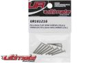 Ultimate Racing Schrauben Senkkopf Hex (Allen) M2 x 16mm (10 Stk.) / UR161216