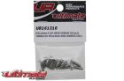 Ultimate Racing Schrauben Senkkopf Hex (Allen) M3 x 10mm (10 Stk.) / UR161310