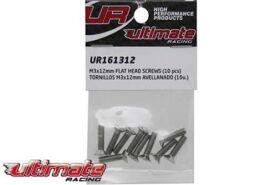 Ultimate Racing Schrauben Senkkopf Hex (Allen) M3 x 12mm...