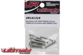 Ultimate Racing Schrauben Senkkopf Hex (Allen) M3 x 18mm...