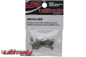 Ultimate Racing Schrauben Senkkopf Hex (Allen) M4 x 8mm...