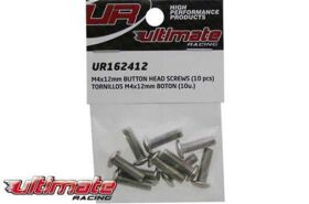 Ultimate Racing Schrauben Rundkopf Hex (Allen) M4 x 12mm...