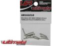 Ultimate Racing Schrauben Zylinderkopf Hex (Allen) M2 x 10mm (10 Stk.) / UR163210