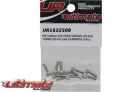 Ultimate Racing Schrauben Zylinderkopf Hex (Allen) M2.5 x 8mm (10 Stk.) / UR1632508