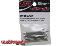 Ultimate Racing Schrauben Zylinderkopf Hex (Allen) M3 x...