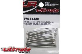 Ultimate Racing Schrauben Zylinderkopf Hex (Allen) M3 x...