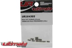 Ultimate Racing Madenschrauben M3 x 5mm (10 Stk.) / UR164305