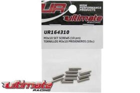 Ultimate Racing Madenschrauben M3 x 10mm (10 Stk.) /...