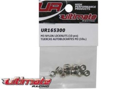 Ultimate Racing Muttern M3 nyloc (10 Stk.) / UR165300