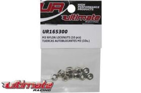 Ultimate Racing Muttern M3 nyloc (10 Stk.) / UR165300