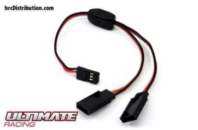 Ultimate Racing Kabel Y Futaba typ 15cm / UR46211