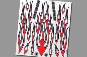 XXX Main Aufkleber Gross Scarlet Fire / XH006