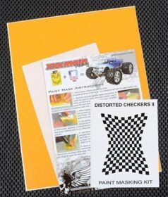 XXX Main Spray Maske Distorted Checkers II / XM006L