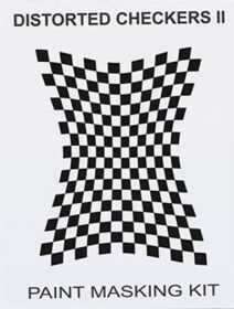 XXX Main Spray Maske Distorted Checkers II / XM006L