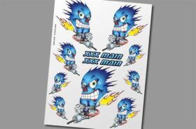 XXX Main Aufkleber Sick RPM / XS015