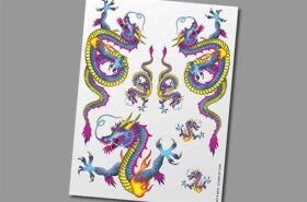 XXX Main Aufkleber Claws of Fury / XS016