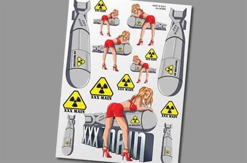 XXX Main Aufkleber Da Bomb / XS021