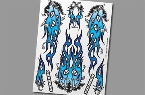 XXX Main Aufkleber Cold Carbon Fire / XS032